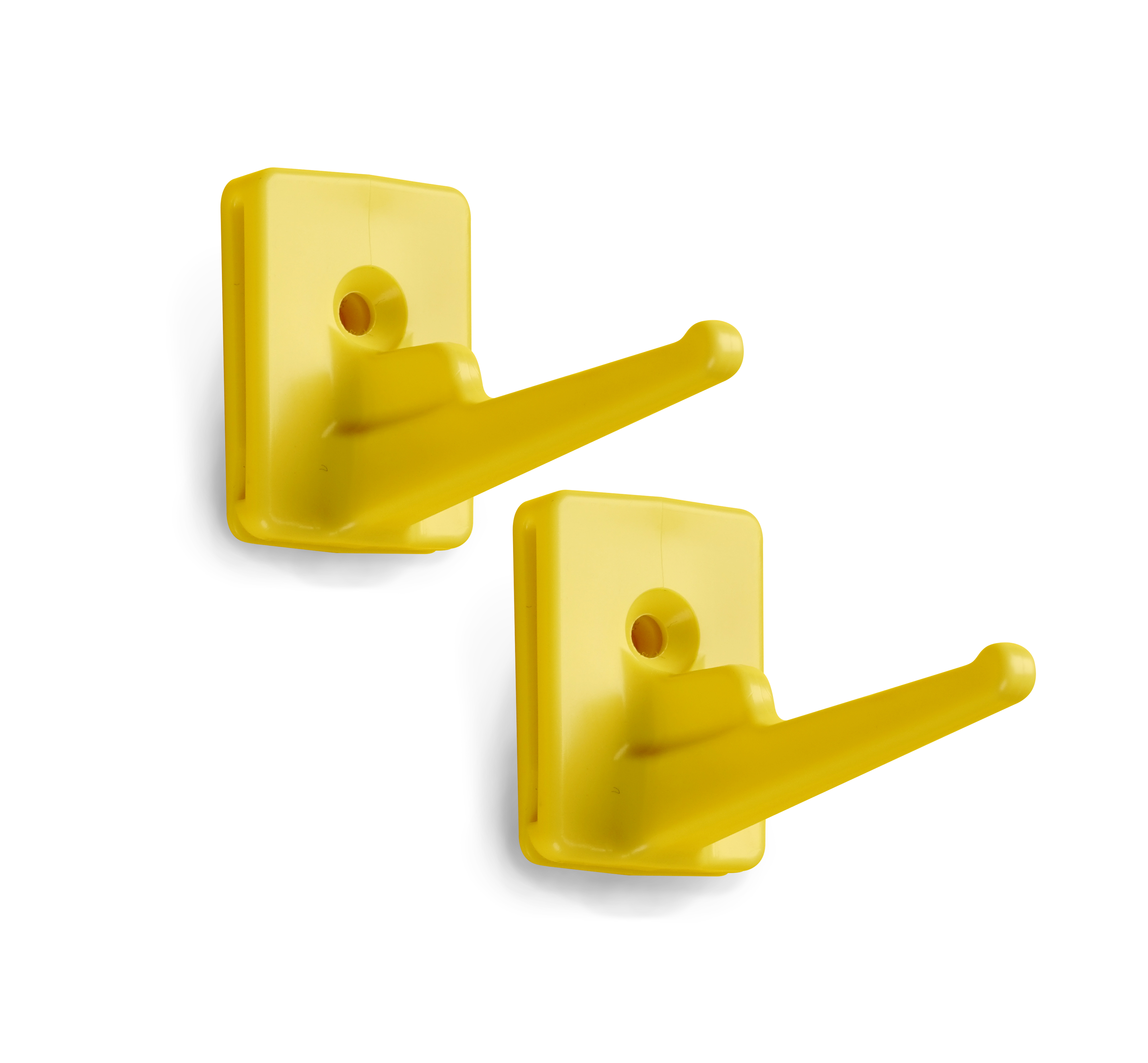 Крючок для органайзера настенного HACCPER Control Point желтый, 2 шт/упак