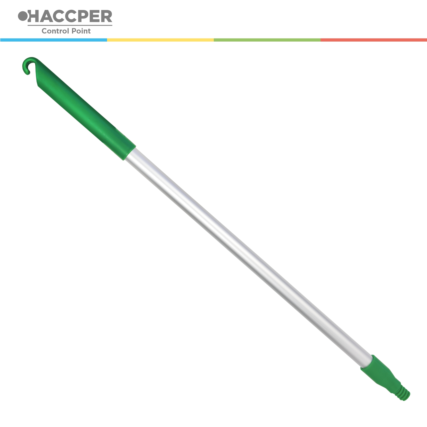 Алюминиевая рукоятка HACCPER CONTROL POINT 1400 мм, зеленая
