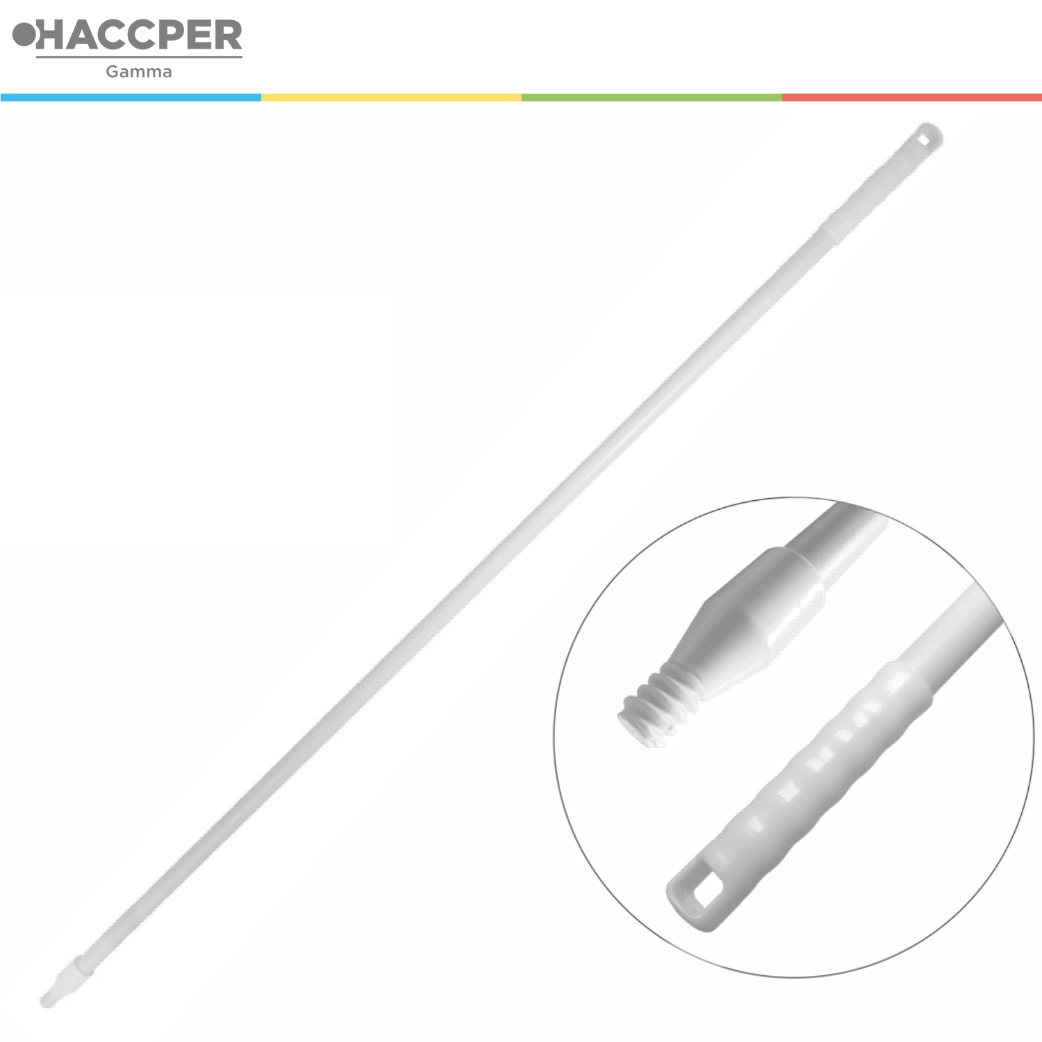 Рукоятка HACCPER стекловолокно, 1500 мм, белая