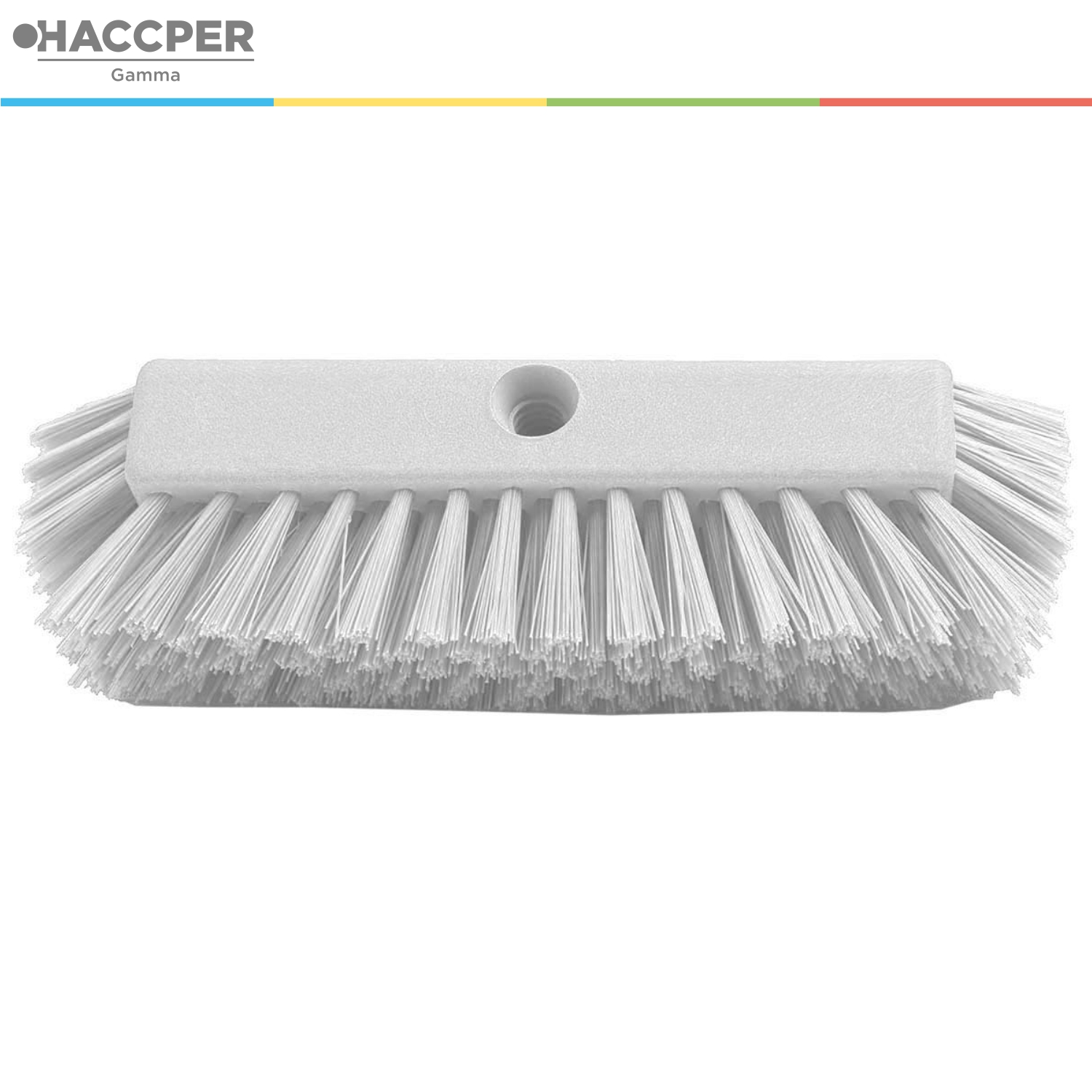 Щетка HACCPER разноуровневая, жесткая, 252 мм, белая