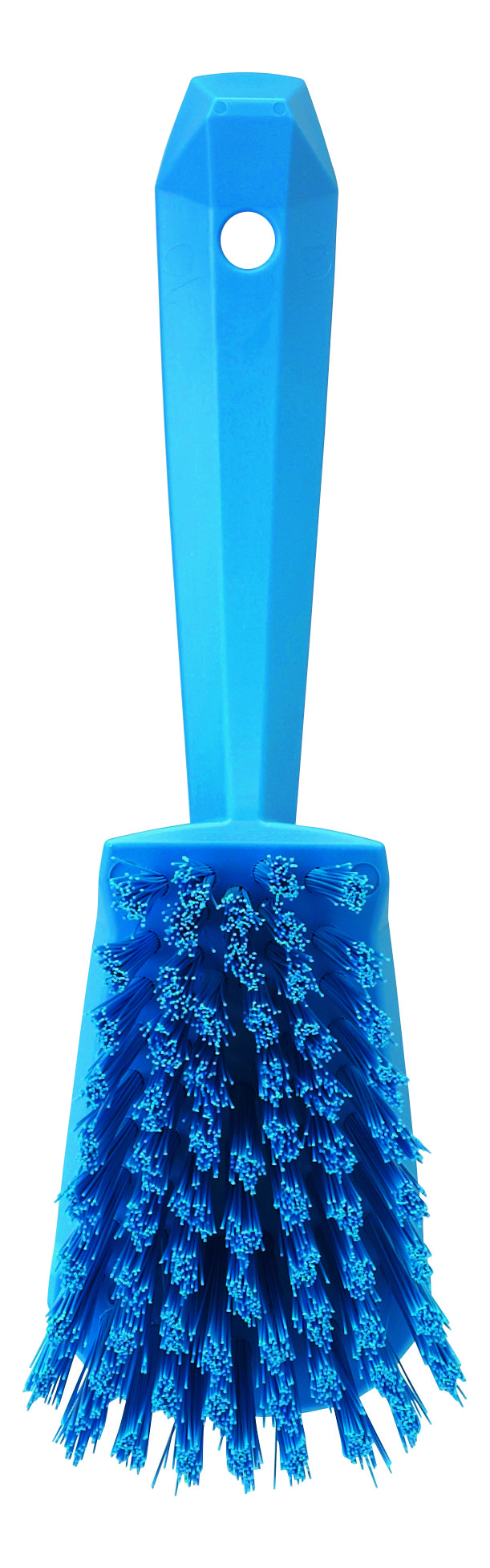 Щетка Vikan ручная для мытья с короткой ручкой жесткая, 270 мм, синяя