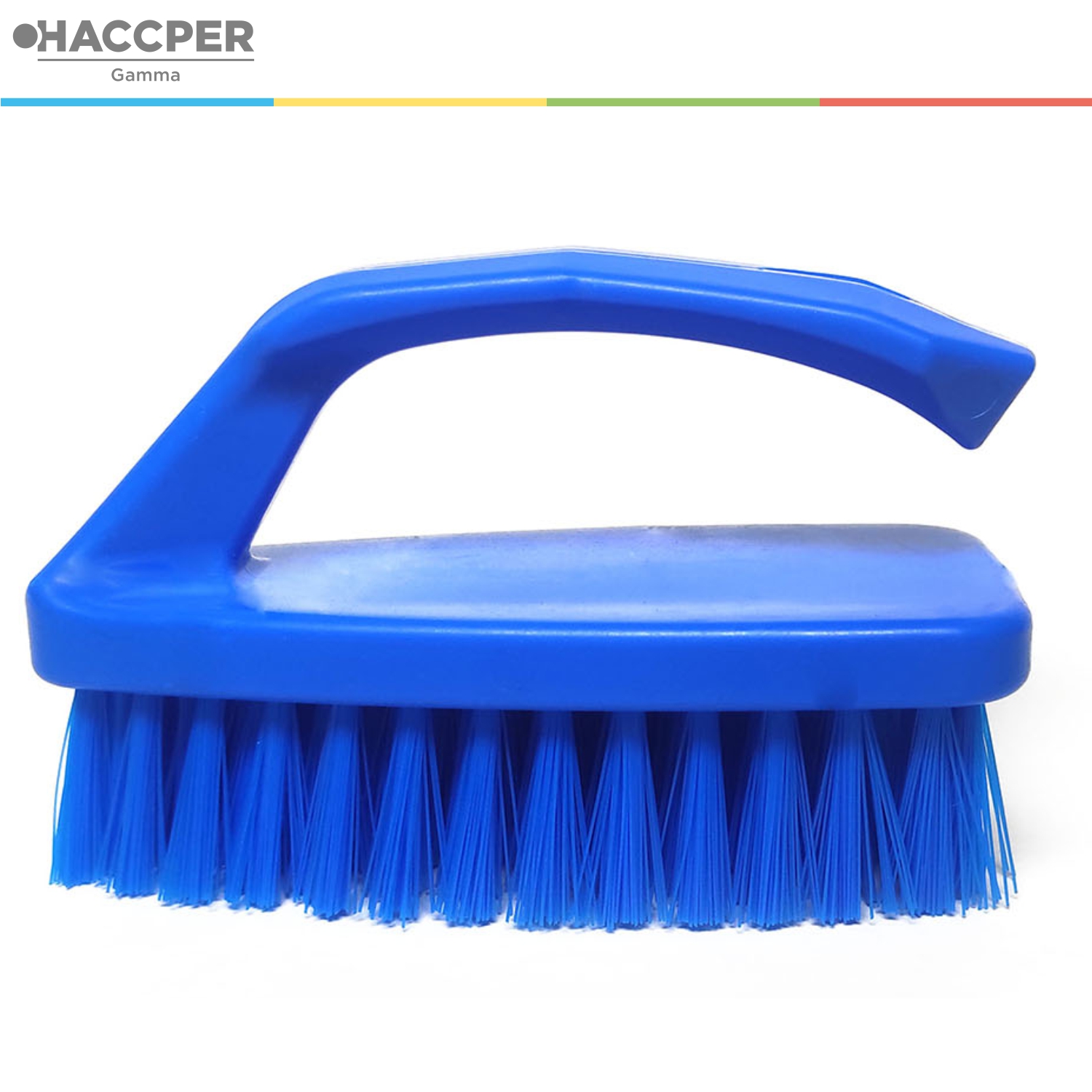 Щетка-утюжок HACCPER для мытья и оттирки, синяя