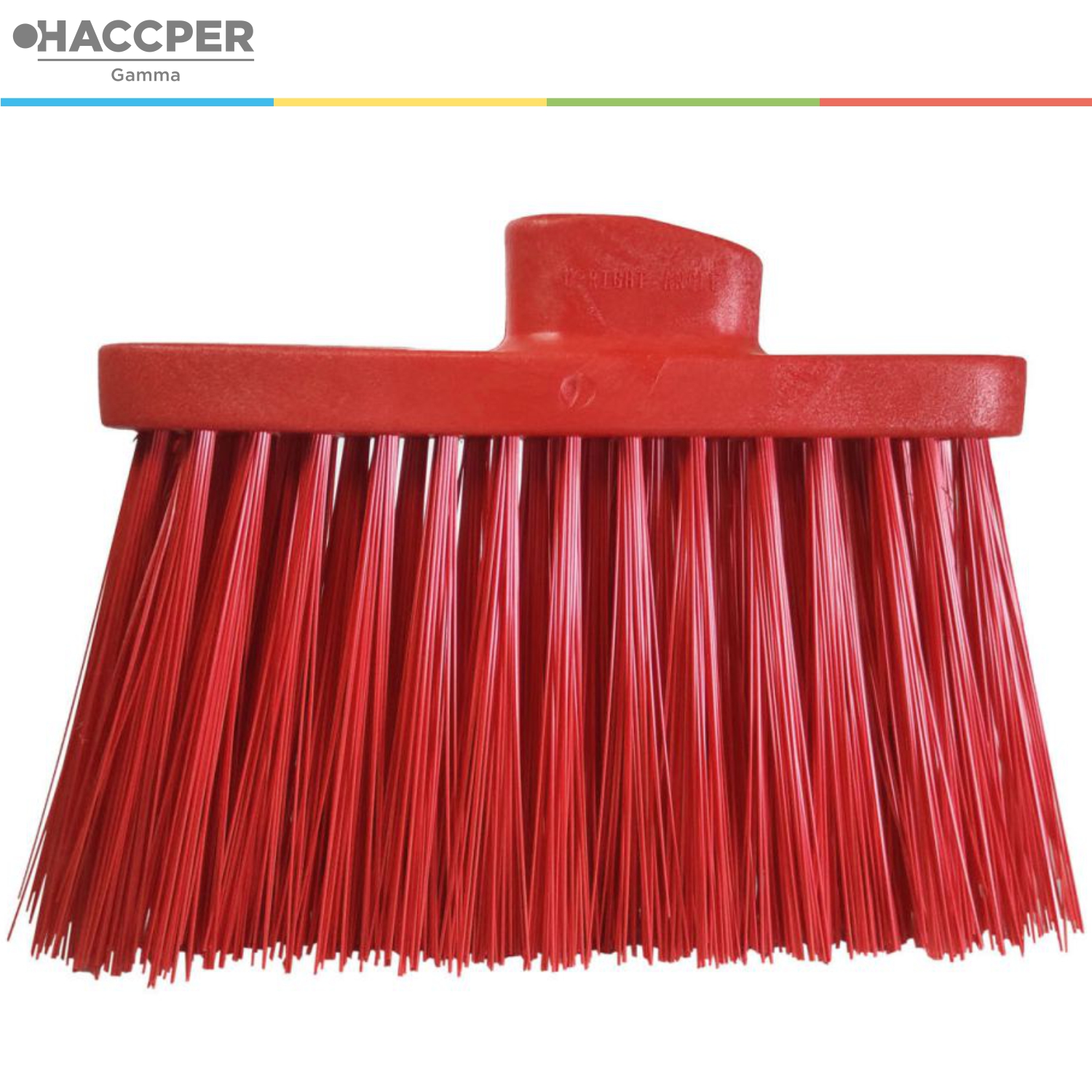 Метла HACCPER Gamma для подметания, средней жесткости, 270 мм, красная