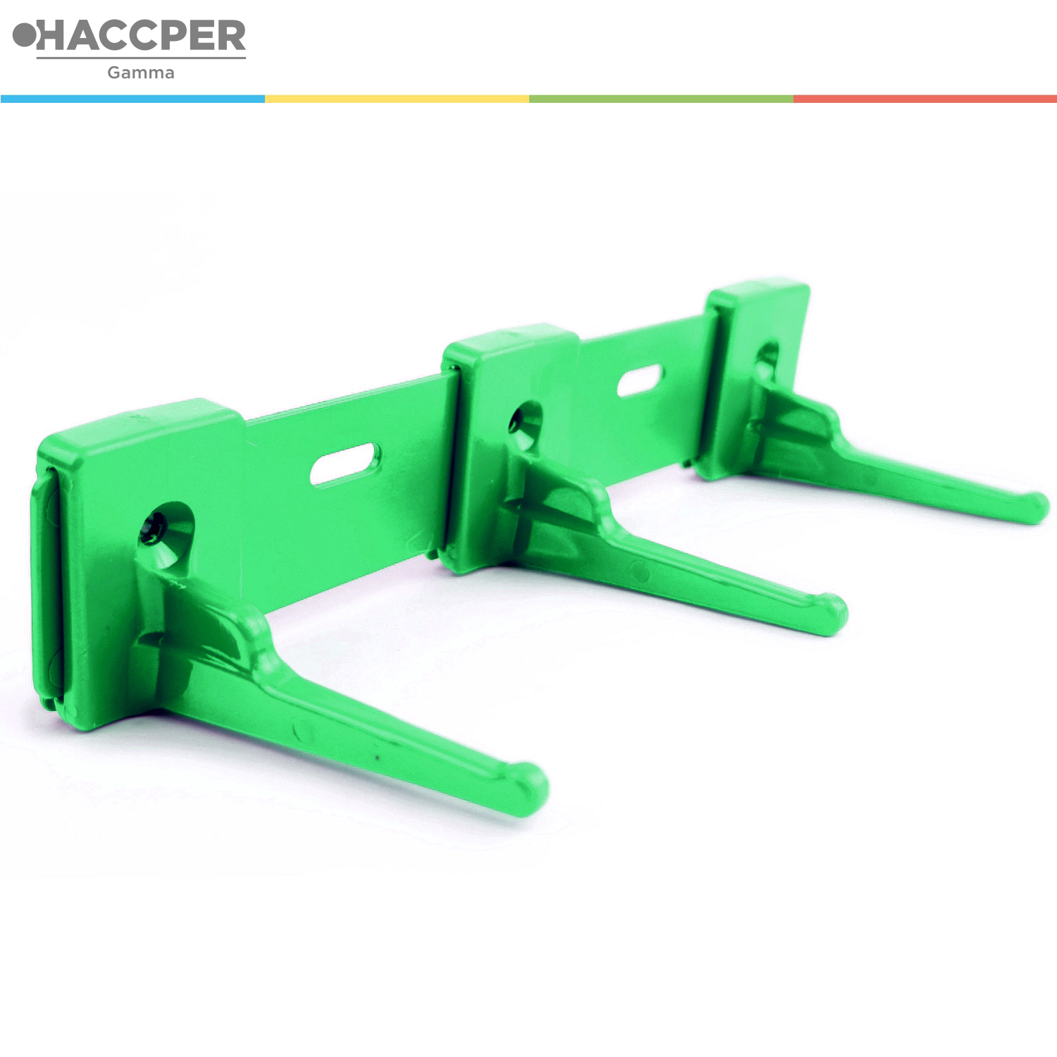 Органайзер настенный HACCPER для 3-х предметов, зеленый