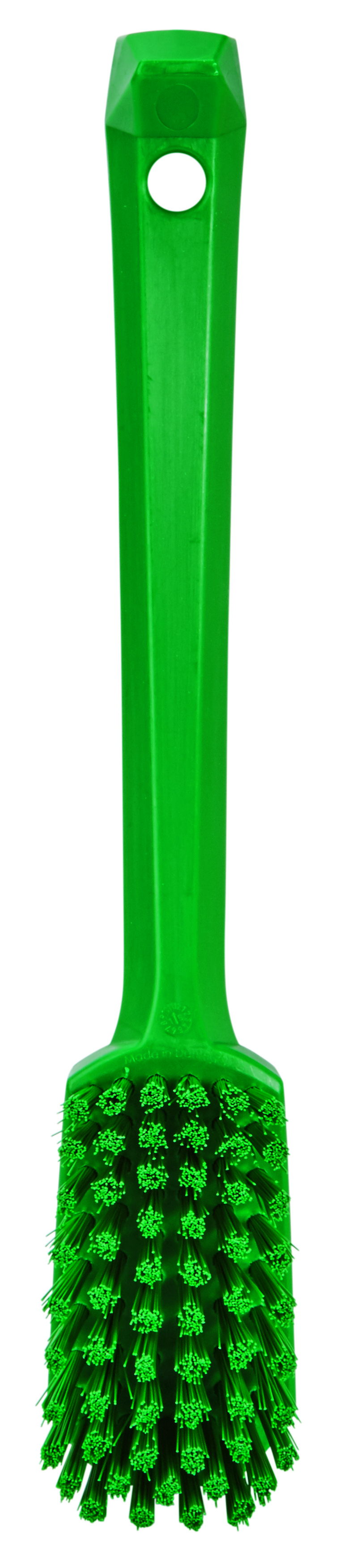 Щетка Vikan универсальная с изогнутой ручкой, 260 мм, средняя жесткость, зеленая