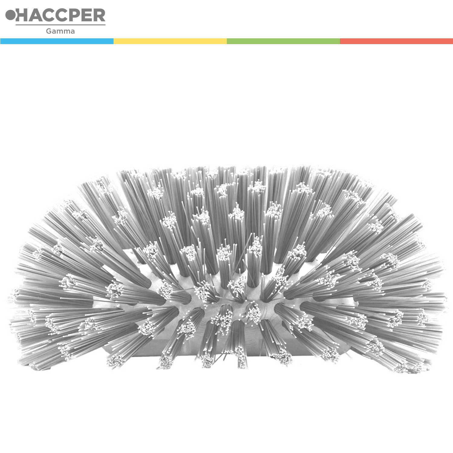 Щетка-ерш HACCPER для мытья емкостей, жесткая, белая