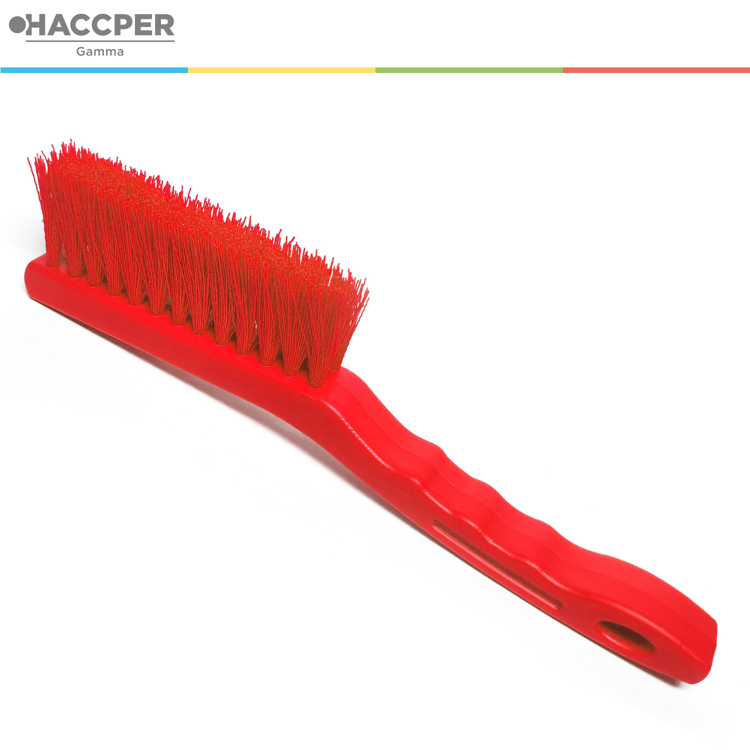 Щетка HACCPER узкая, для мелких деталей, красная