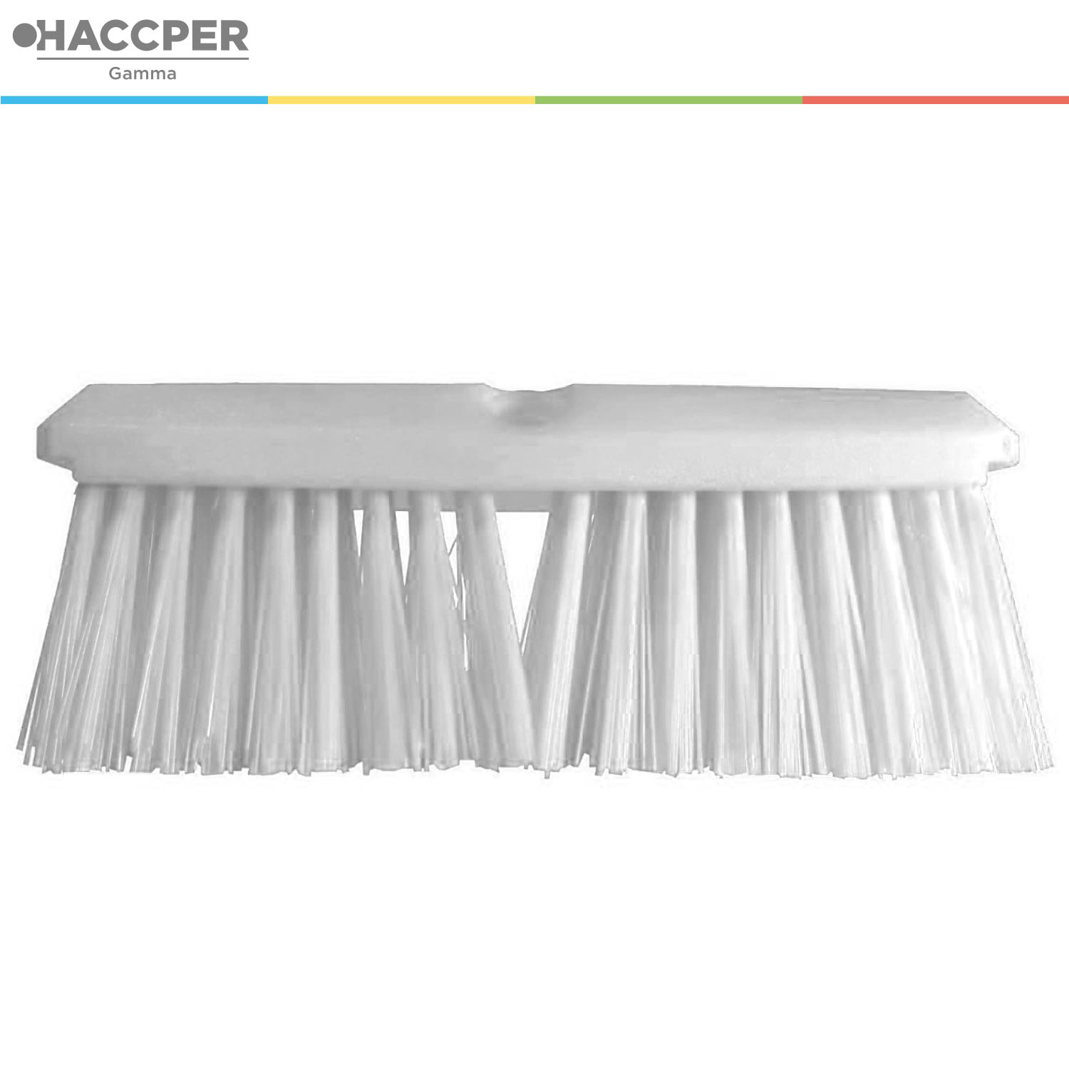 Щетка HACCPER для мытья полов и стен, жесткая, 254 мм, белая