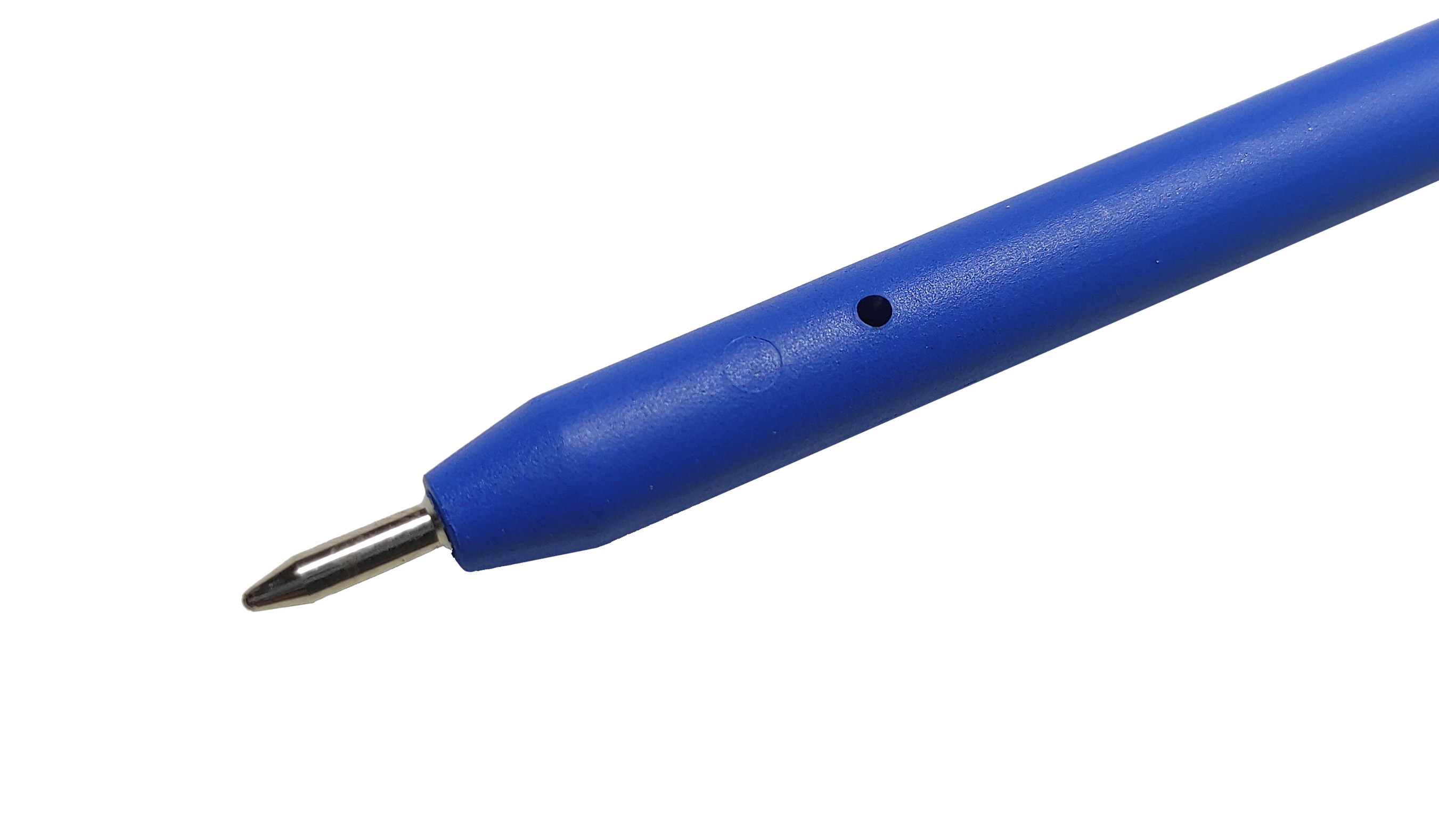 Ручка металлодетектируемая BST Eco однораз. с клипсой, синяя, синие чернила