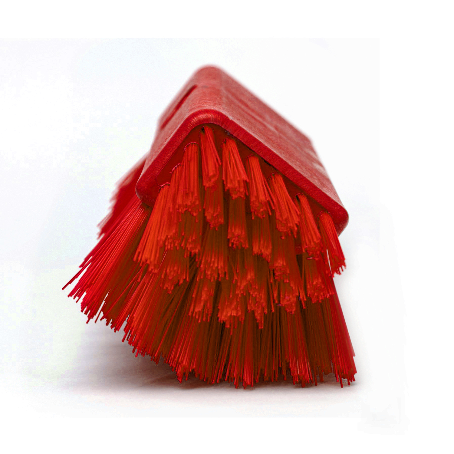 Щетка HACCPER разноуровневая, жесткая, 252 мм, красная