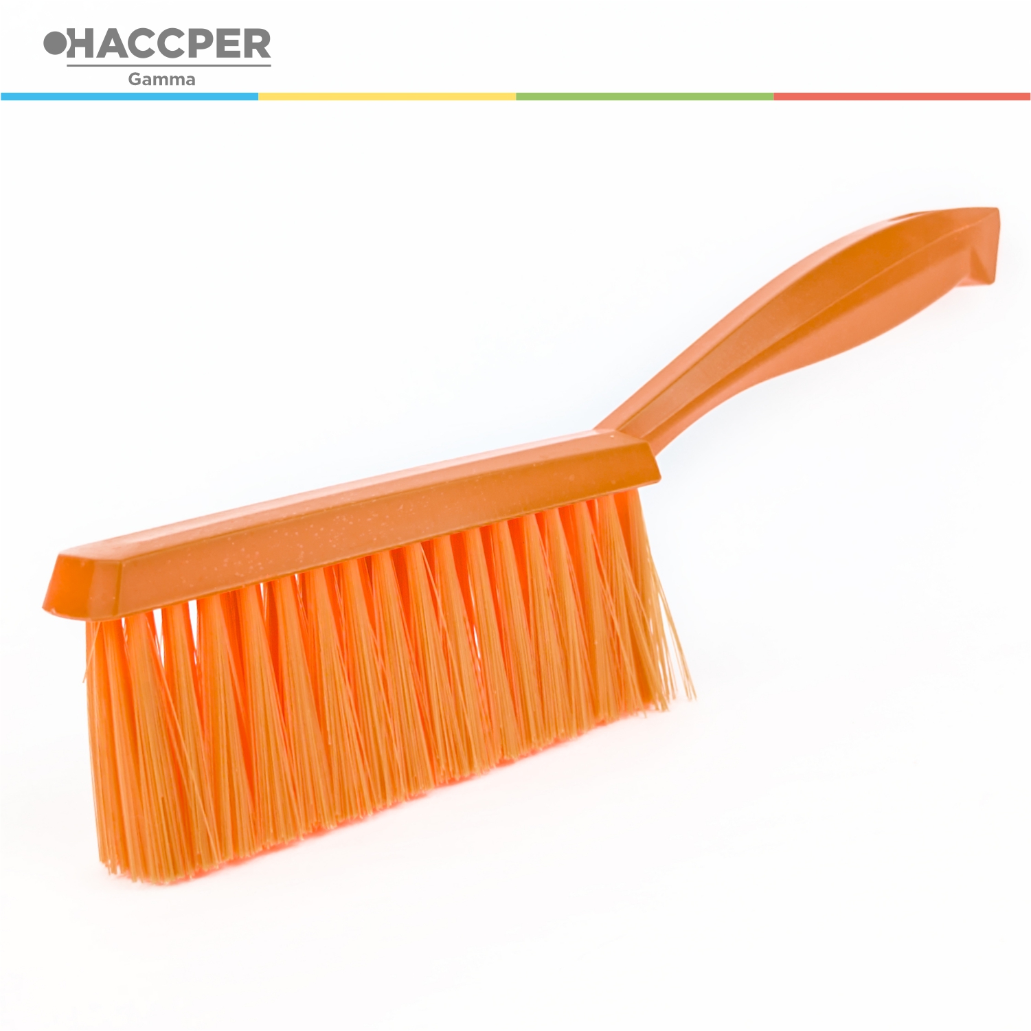 Щетка-сметка HACCPER мягкая, 325 мм, оранжевая