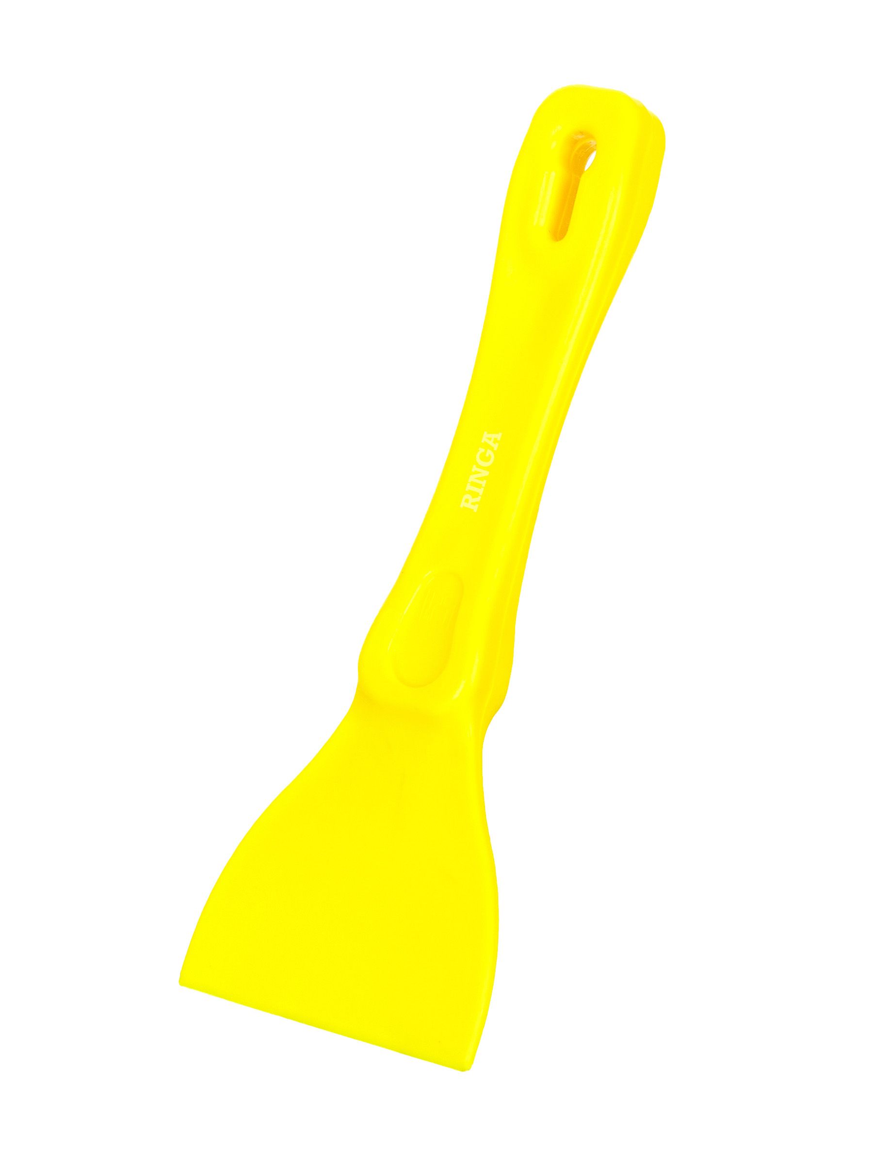 Скребок RINGA полипропиленовый, 76 мм, желтый