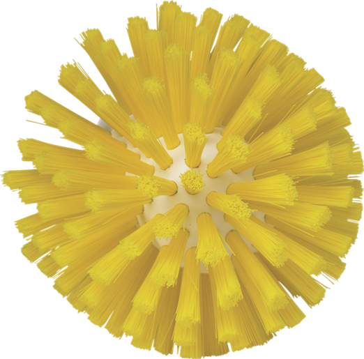 Щетка Vikan цилиндрическая средней жесткости, 135 мм, желтая