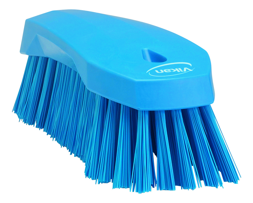 Щетка Vikan для мытья разделочных досок и рабочих поверхностей, жесткая, 200 мм, синяя