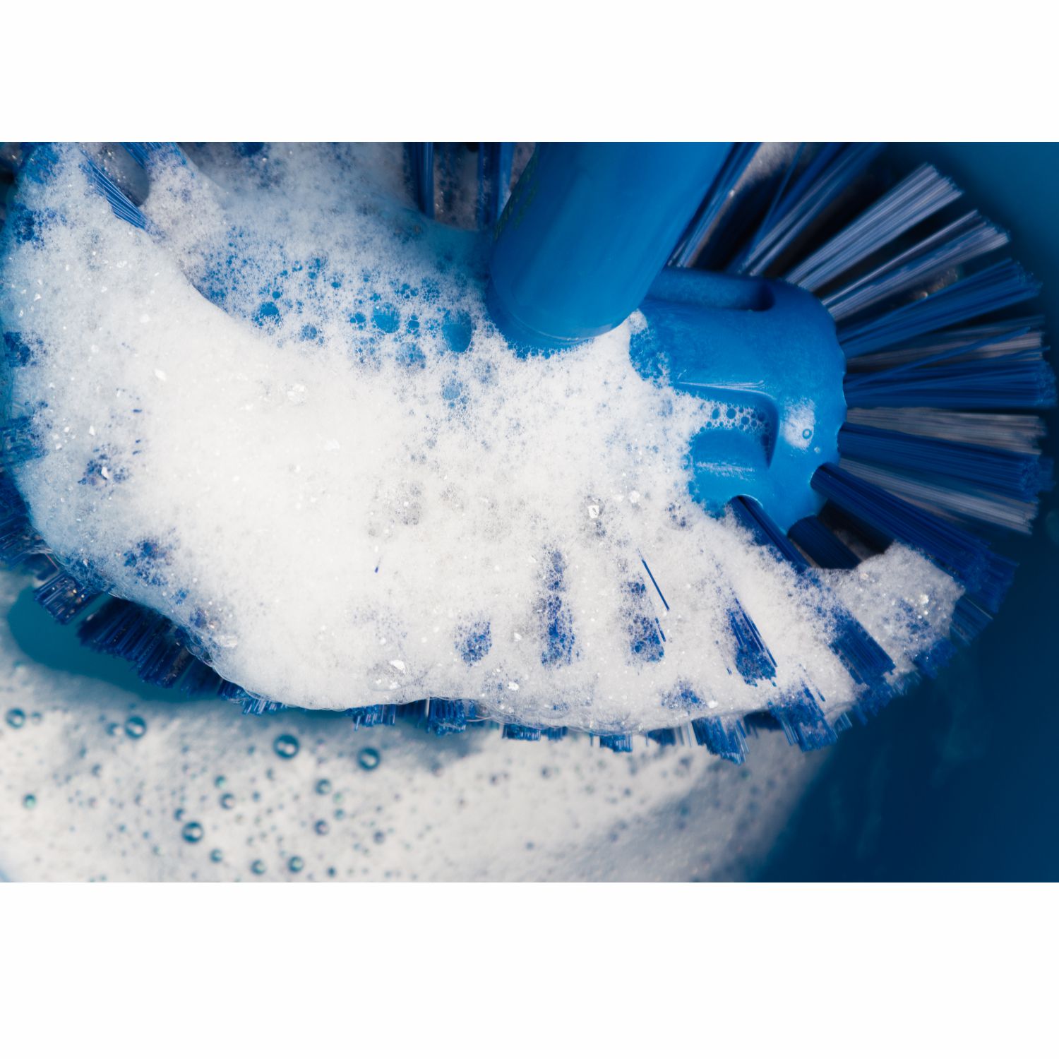 Щетка-ерш HACCPER для мытья емкостей, жесткая, синяя