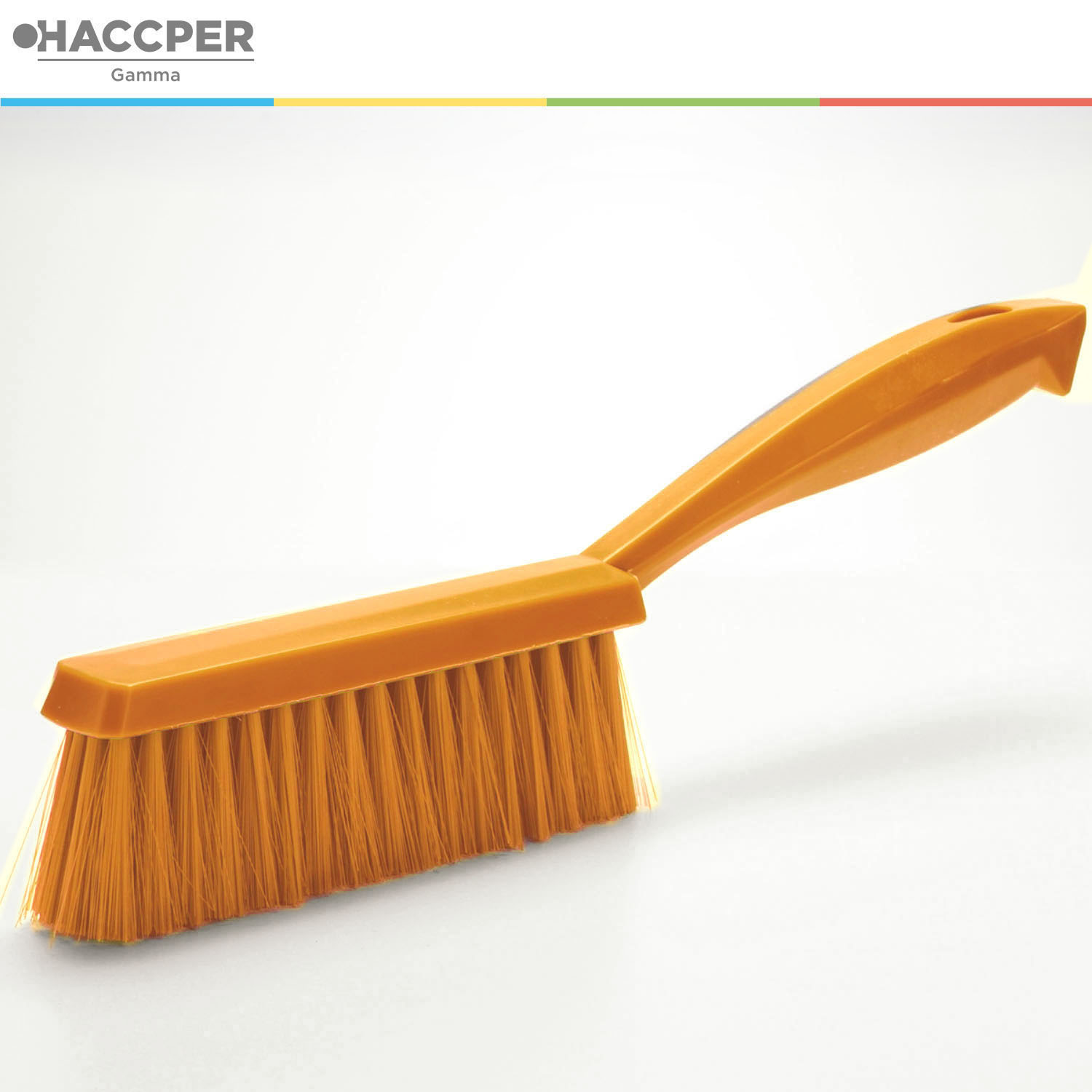 Щетка-сметка HACCPER мягкая, 325 мм, оранжевая