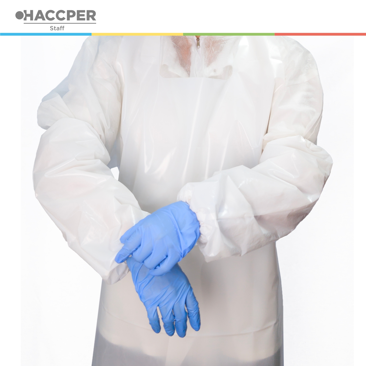 Нарукавник HACCPER Evatex 460х220 мм, 100 мкм, белый, 1 пара/упак
