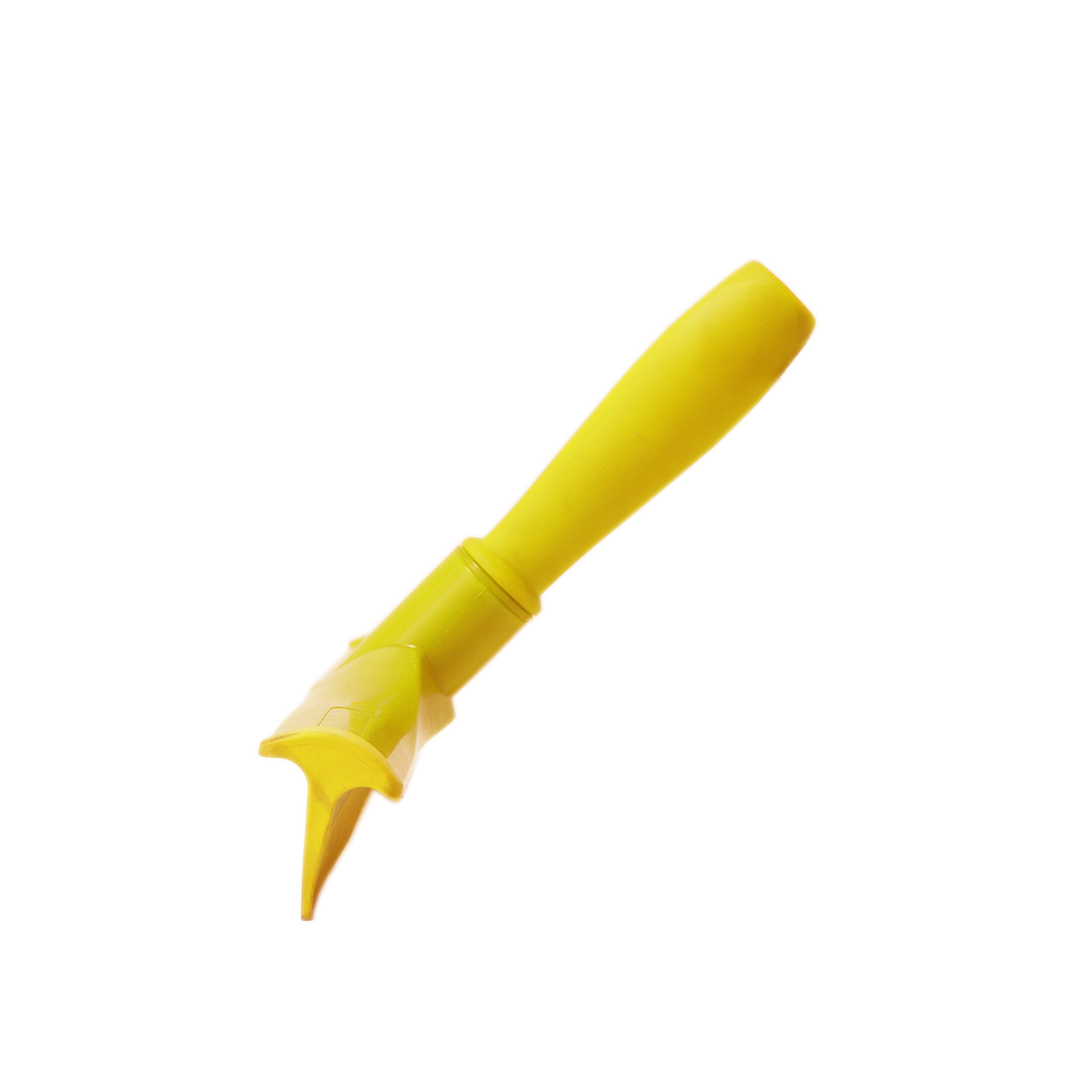Сгон HACCPER сверхгигиеничный ручной однолезвенный с мини-рукояткой, 300 мм, желтый