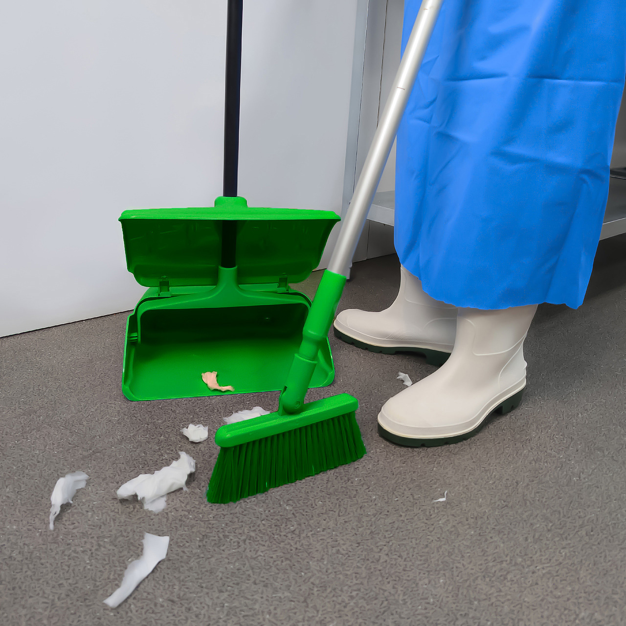 Набор HACCPER Gamma для подметания, зеленый