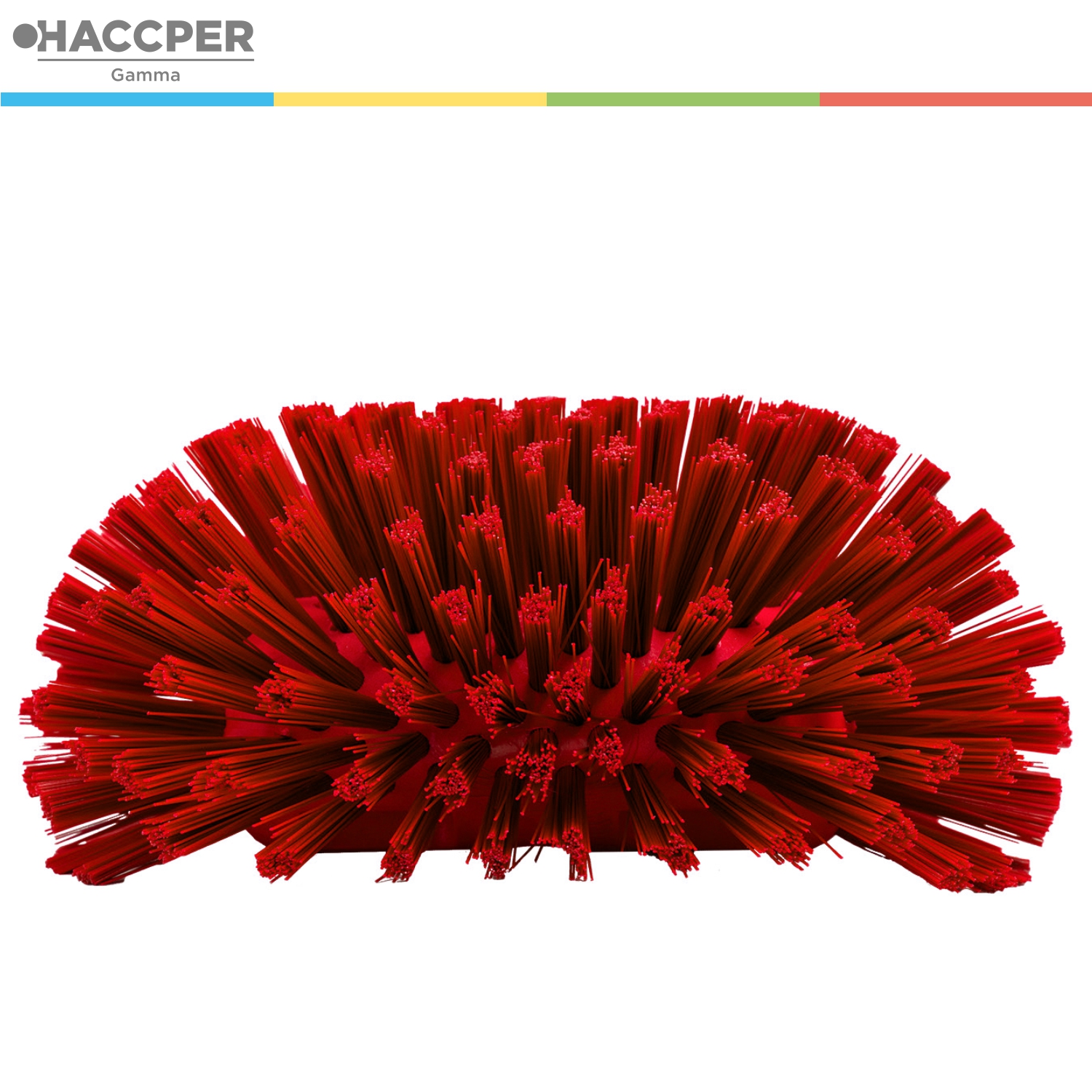 Щетка-ерш HACCPER для мытья емкостей, жесткая, красная