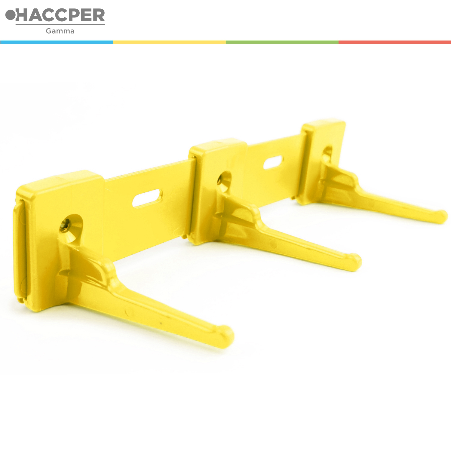 Органайзер настенный HACCPER для 3-х предметов, желтый