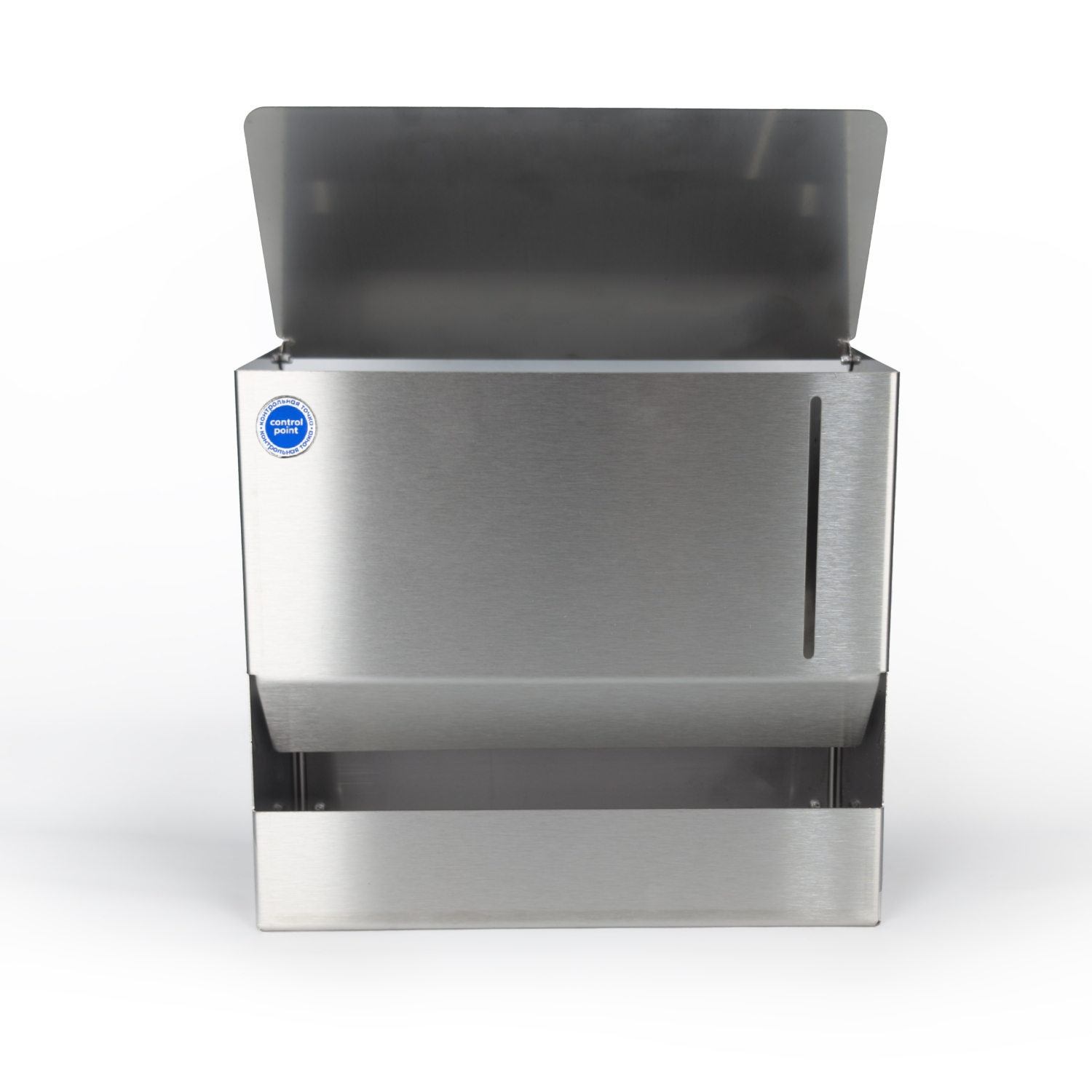 Диспенсер СONTROL POINT для нарукавников, нержавеющая сталь, 230х253х120 мм