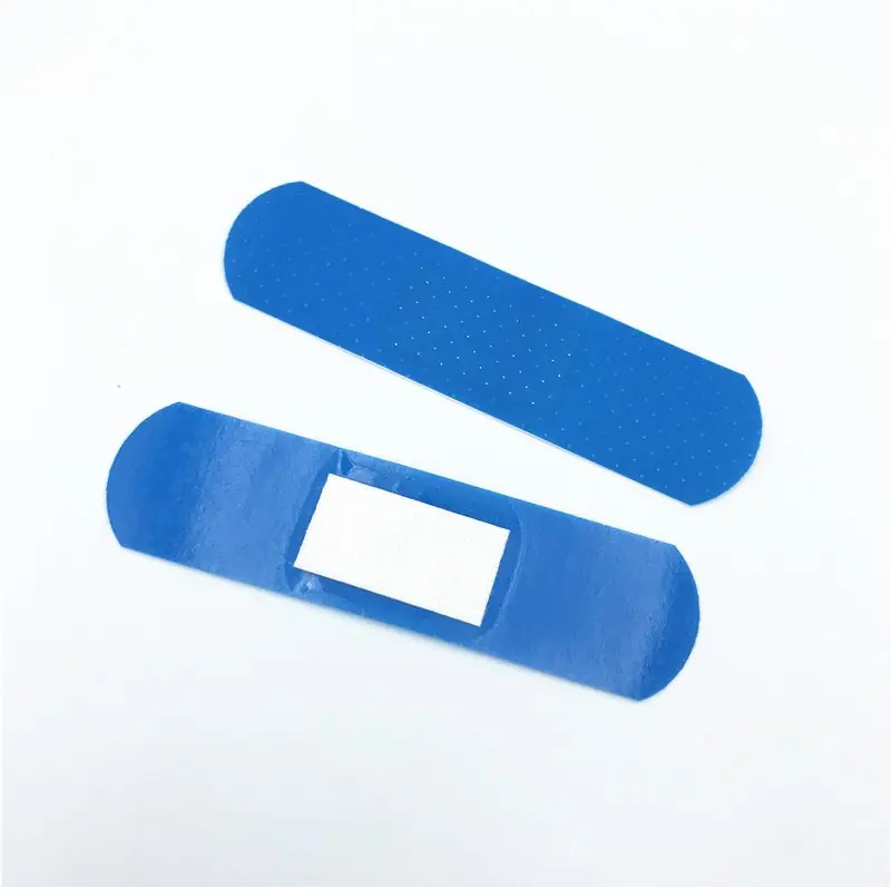 Пластырь металлодетектируемый, Eurosirel, 2х7 см, синий
