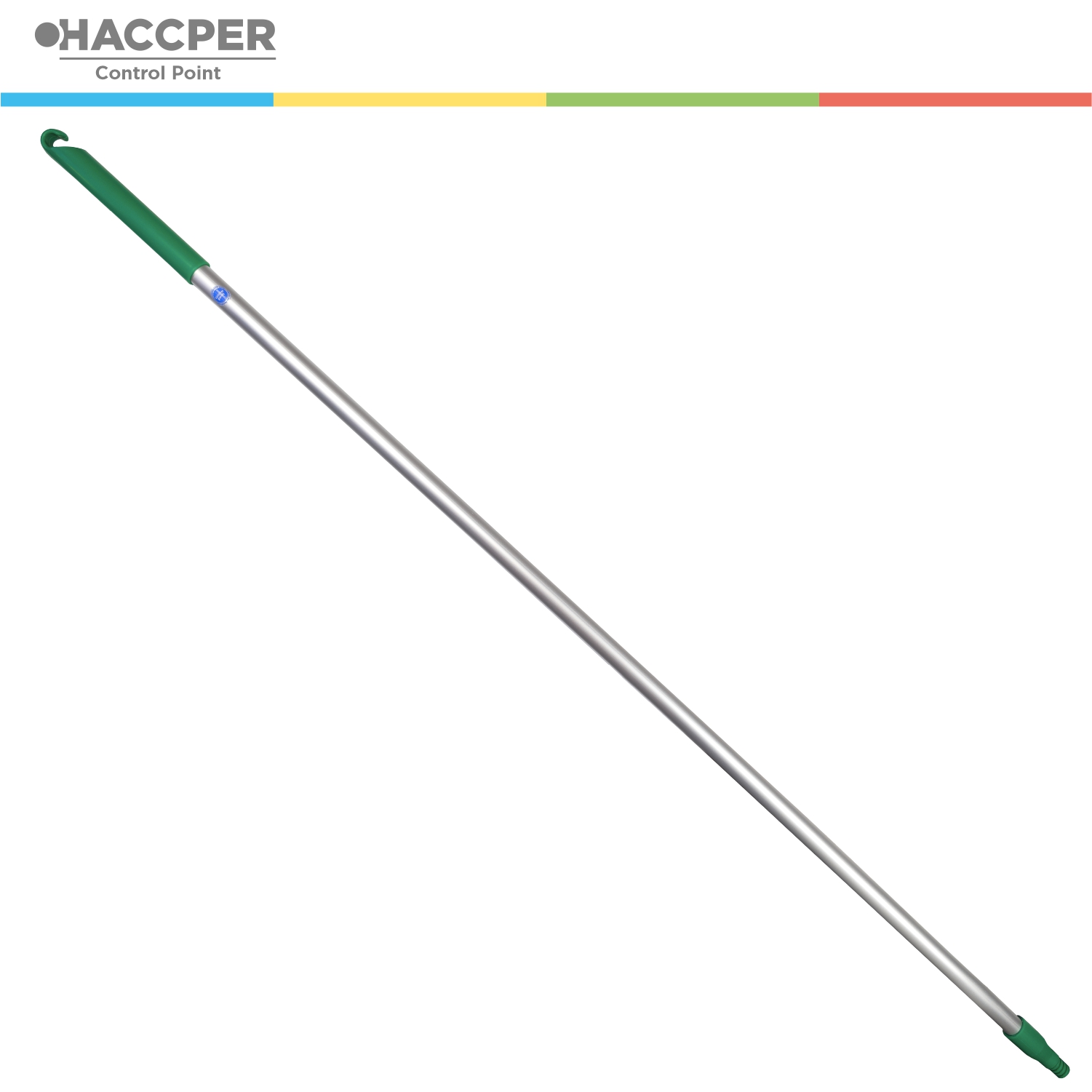 Алюминиевая рукоятка HACCPER CONTROL POINT 1400 мм, зеленая