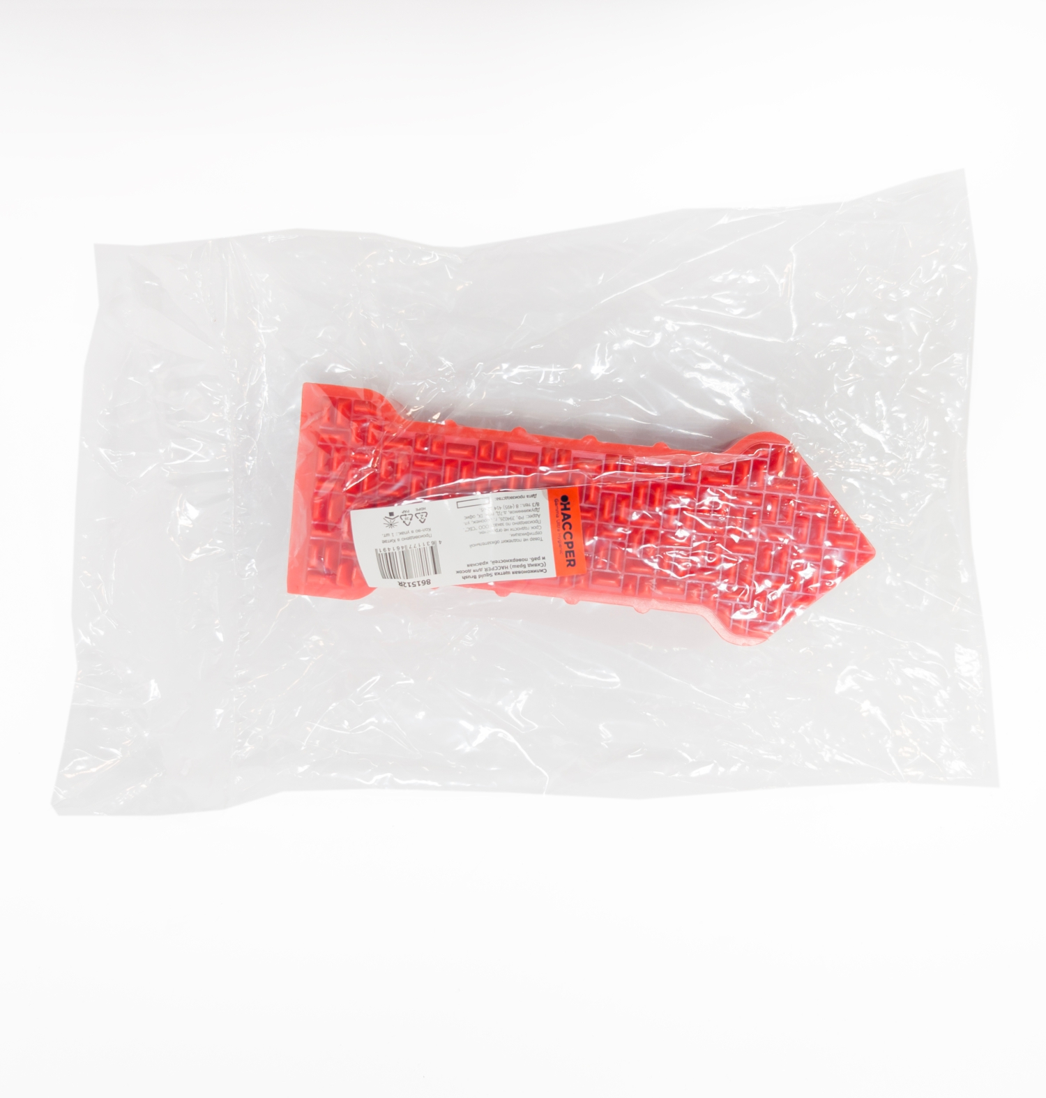 Щетка Squid Brush (Сквид Браш) HACCPER для досок и раб. поверхностей 160 мм, красная