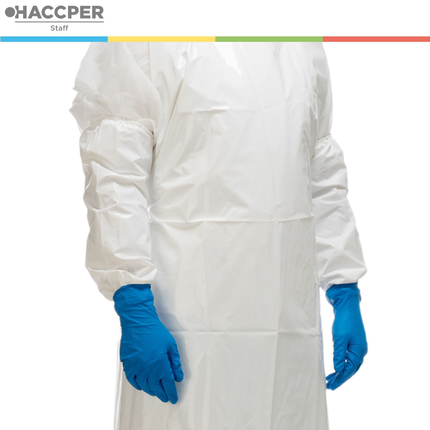 Нарукавник HACCPER Uretex 460х220 мм, 150 мкм, белый