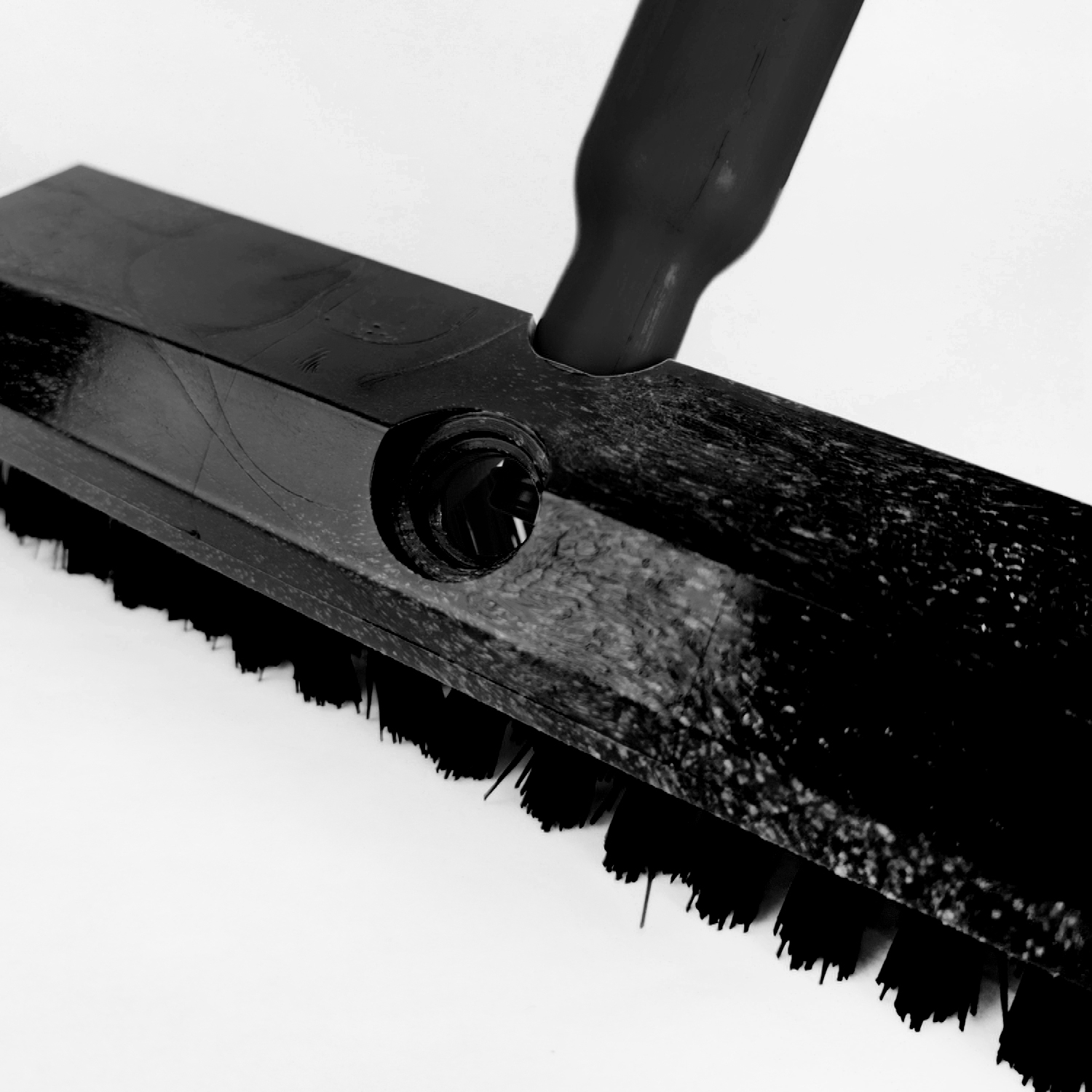 Щетка HACCPER для оттирки, жесткая, 254 мм, черная