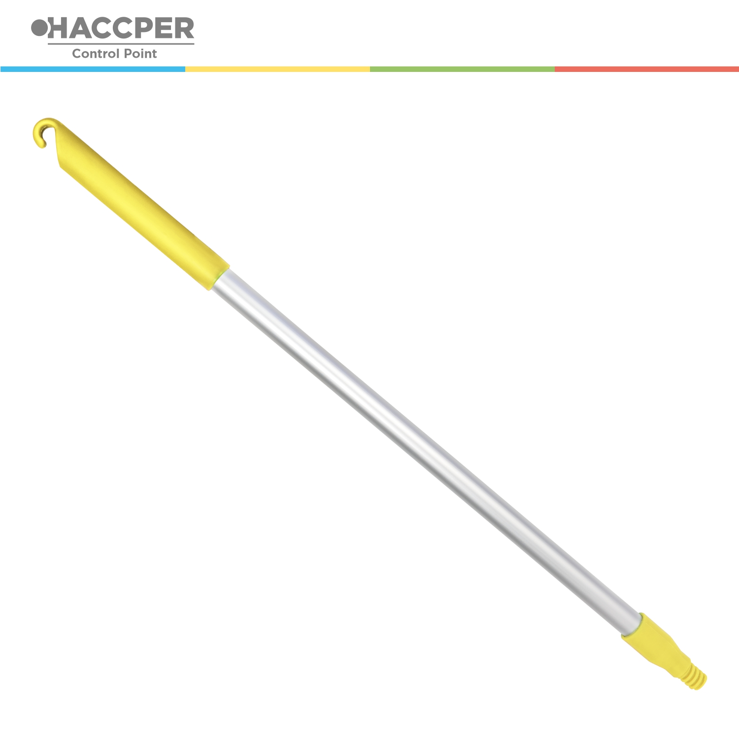 Алюминиевая рукоятка HACCPER CONTROL POINT 1400 мм, желтая