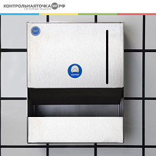 Диспенсер СONTROL POINT для шапочек, нержавеющая сталь