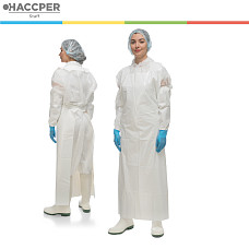 Фартук HACCPER Uretex 1500х830 мм, 150 мкм, белый