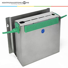 Система хранения досок и ножей CONTROL POINT Index Chef нержавеющая сталь, пластик, зеленая