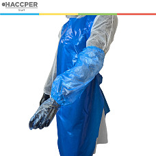Нарукавники HACCPER Polytex, 400x220 мм, ПНД 20 мкм, голубые