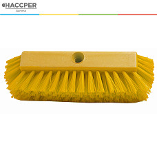 Щетка HACCPER разноуровневая, жесткая, 252 мм, желтая