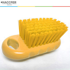 Щетка HACCPER для мытья разделочных досок, рабочих поверхностей, желтая