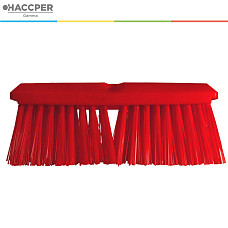 Щетка HACCPER для мытья полов и стен, жесткая, 254 мм, красная