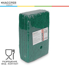 Абразивный лайнер HACCPER NoBrush S-liner, средней жесткости, зеленый, 150х100х9 мм