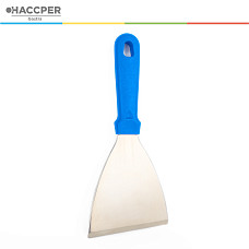 Скребок HACCPER Gastra, нержавеющая сталь (толщина 1,5 мм), 100 мм, синий