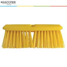 Щетка HACCPER для мытья полов и стен, жесткая, 254 мм, желтая