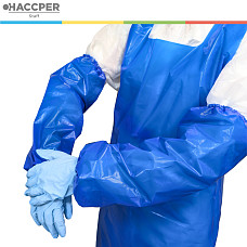 Нарукавник HACCPER Evalux 460х220 мм, 100 мкм, синий, 1 пара/упак