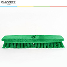 Щетка HACCPER для оттирки, жесткая, 254 мм, зеленая