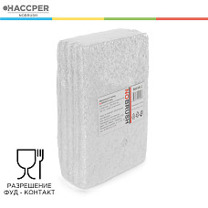 Абразивный лайнер HACCPER NoBrush S-liner мягкий, белый, 150х100х9 мм