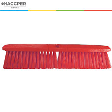 Щетка HACCPER для подметания, средней жесткости, 455 мм, красная