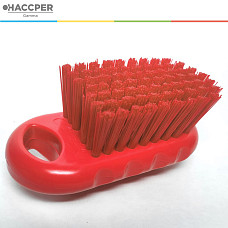 Щетка HACCPER для мытья разделочных досок, рабочих поверхностей, красная
