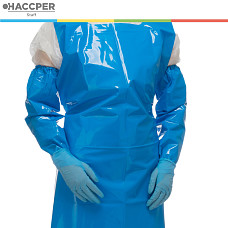 Нарукавник HACCPER Uretex Safegrip 460х220 мм, 150 мкм, синий