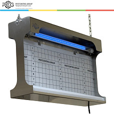 Промышленная светодиодная УФ-ловушка для помещений большой площади PCG-UV-300 LED IP65 (280-300м2)