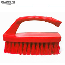Щетка-утюжок HACCPER для мытья и оттирки, красная
